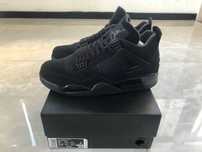 Nowość*NowyJordan4NikeAir4 BlackunisexTrampki 42