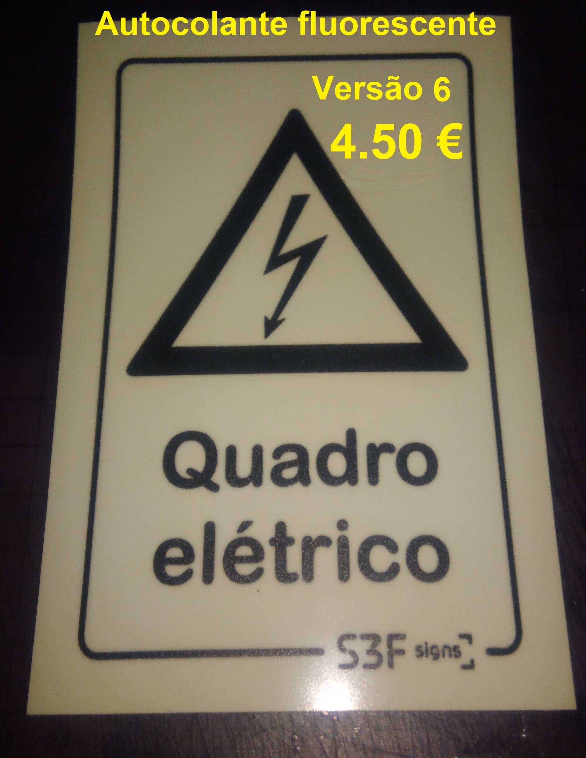 Autocolantes Proibido Fumar, Fumadores, Extintores e Quadro Eletrico