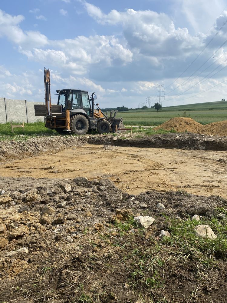 Usługi Koparko-Ładowarką, Prace Ziemne