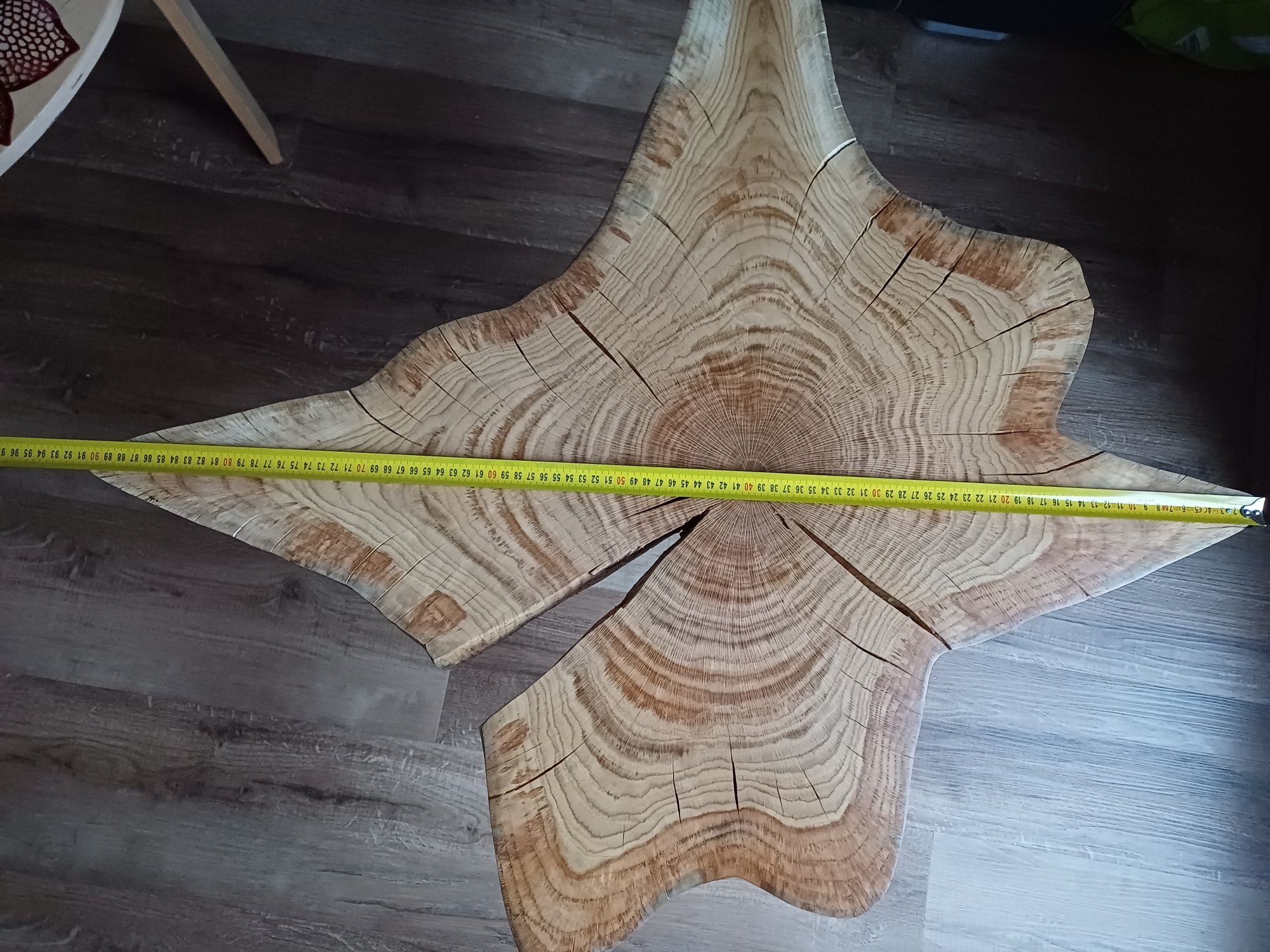 Stolik plaster drewna dąb
