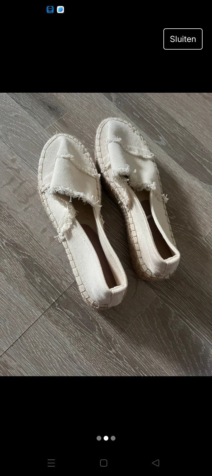 Nowe espadryle 38