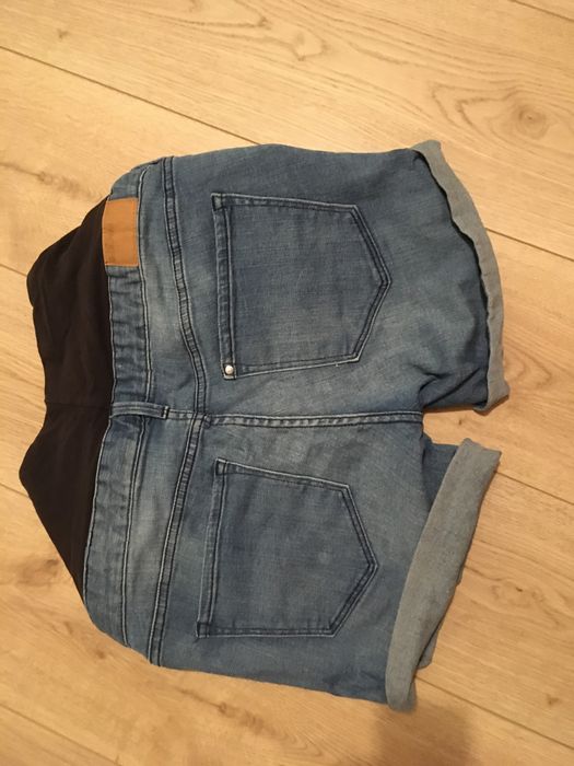 Spodenki szorty ciążowe 40 L jeansy h&m