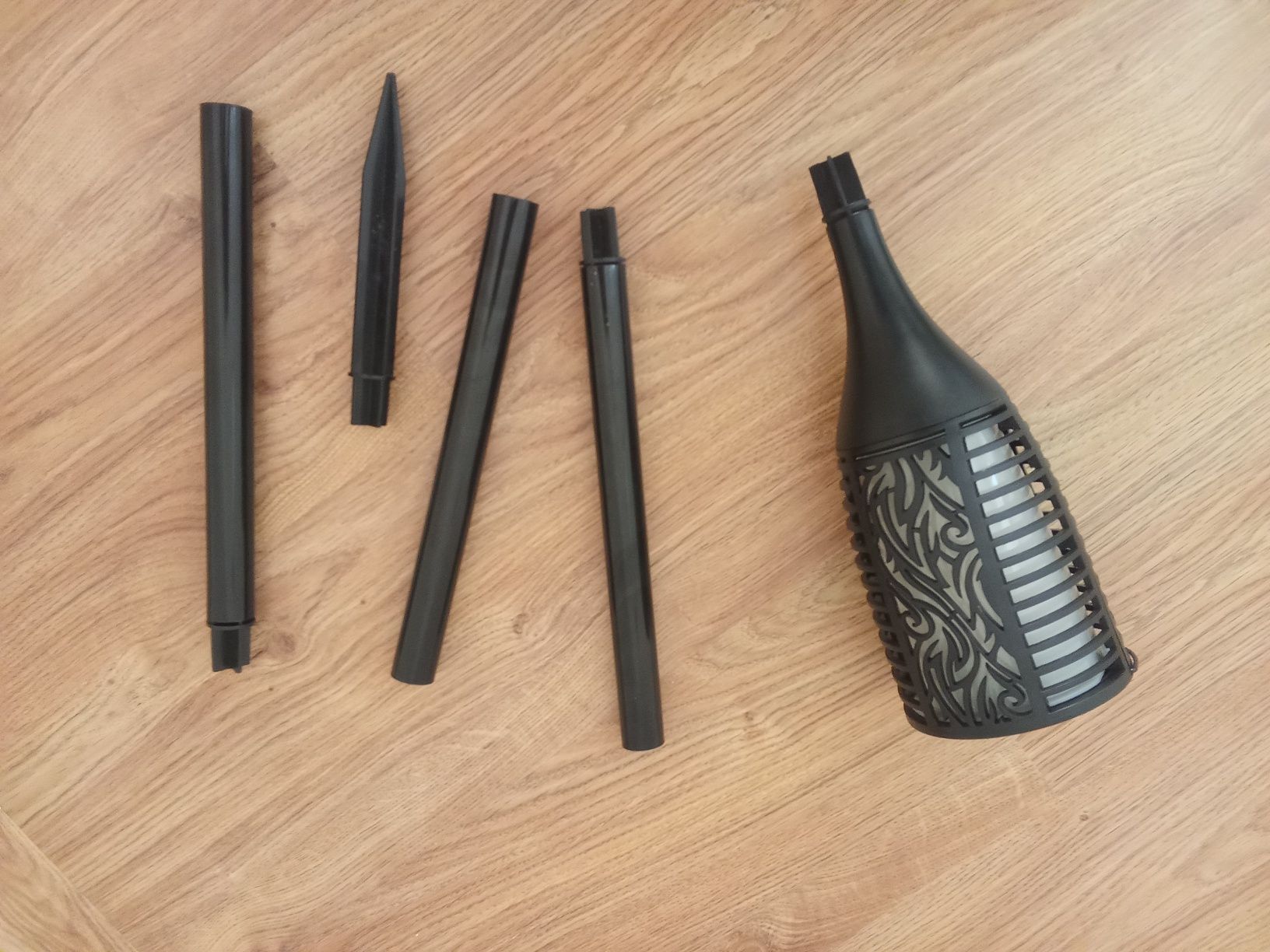 Ogrodowy zewnętrzny głośnik bluetooth pochodnia efekt płomienia