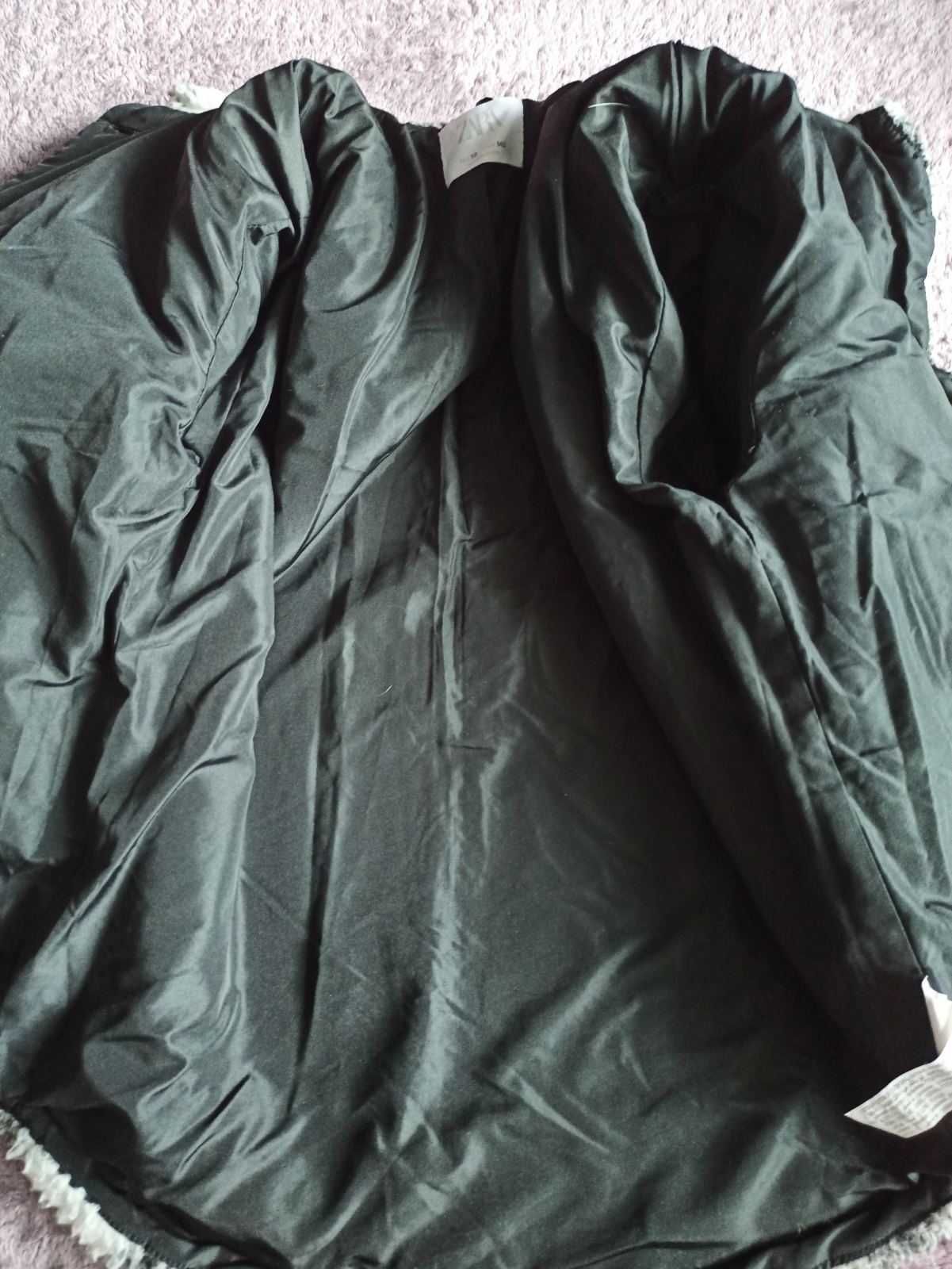 Демисезонное пальто-рубашка Zara на девочку 10 лет, 140см