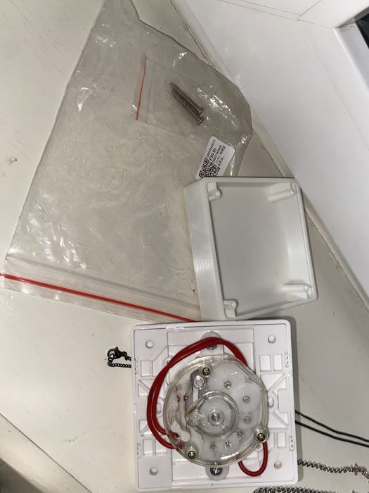 Таймер задержки отключения вентилятора на 60 минут врезной