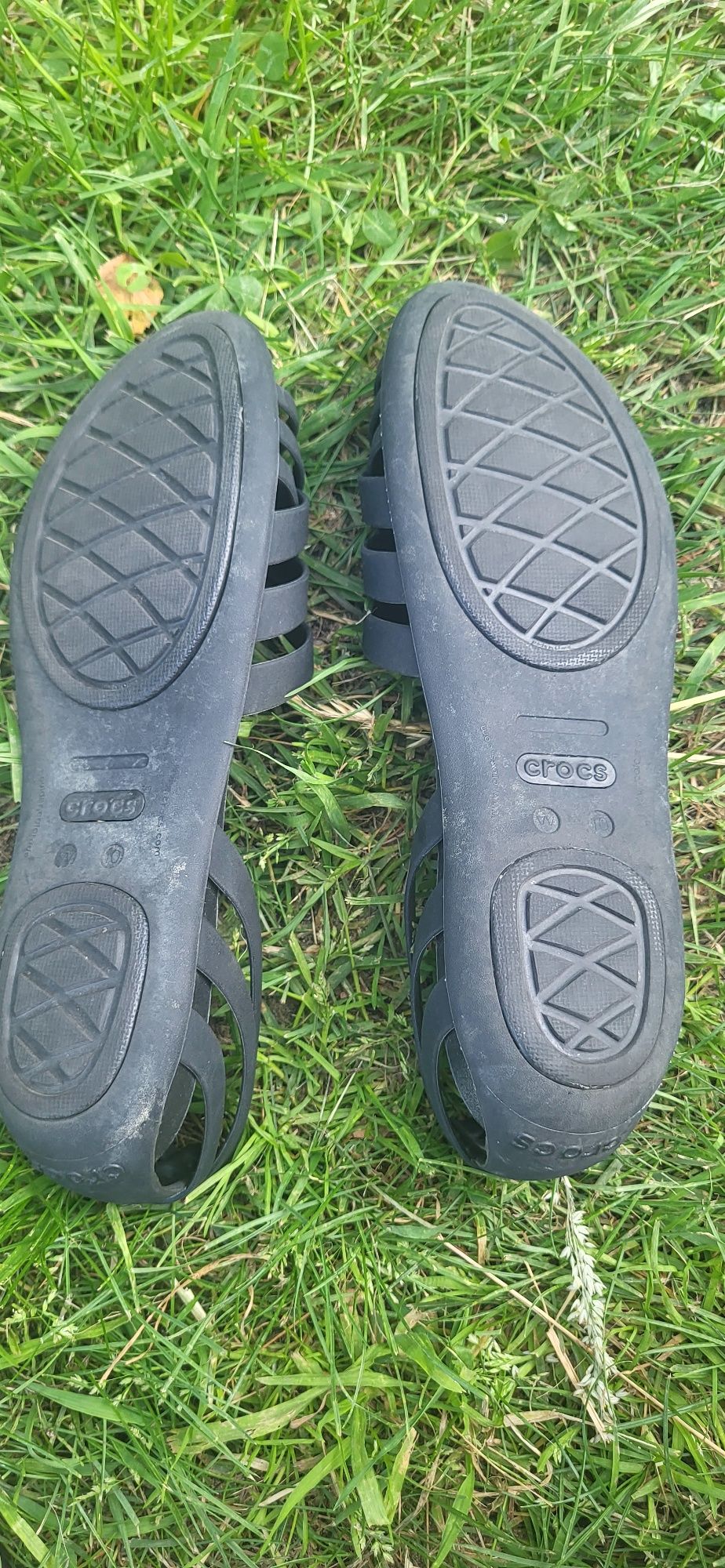 Sandaly Crocs huarache w10 41 42 czarne