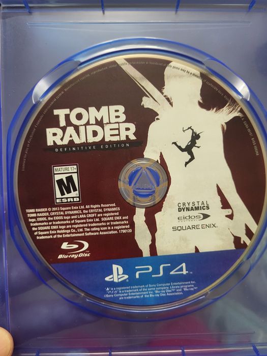 Гра ps4  Tomb Raider Definitive edition
