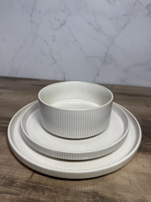 Serwis obiadowy Zastawa stołowa dla 6 osób 18 elementów NOWE