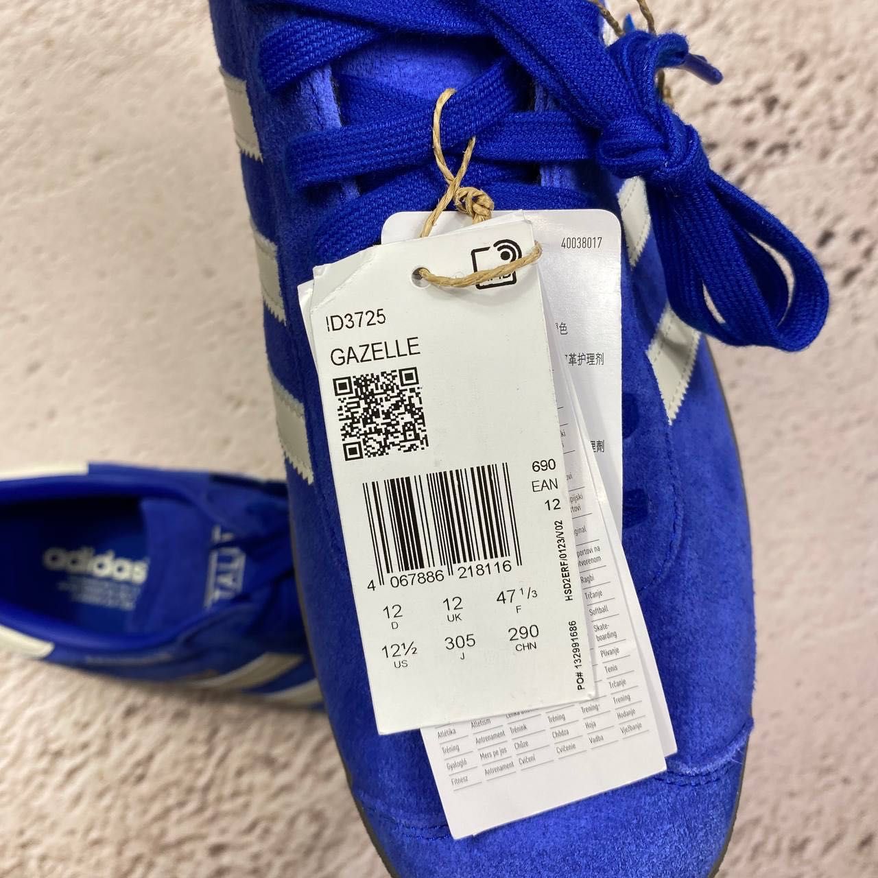 оригінал нові чоловічі кеди 2024 adidas gazelle Italy originals