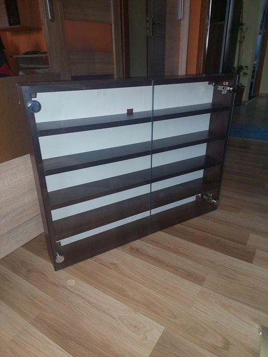 Regał szafka witrynka kolekcjonerska gablotka duza