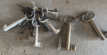 Lote de 24 chaves antigas