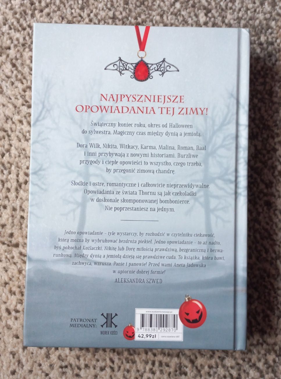 Dynia I jemioła Nietypowe Historie Świąteczne Aneta Jadowska