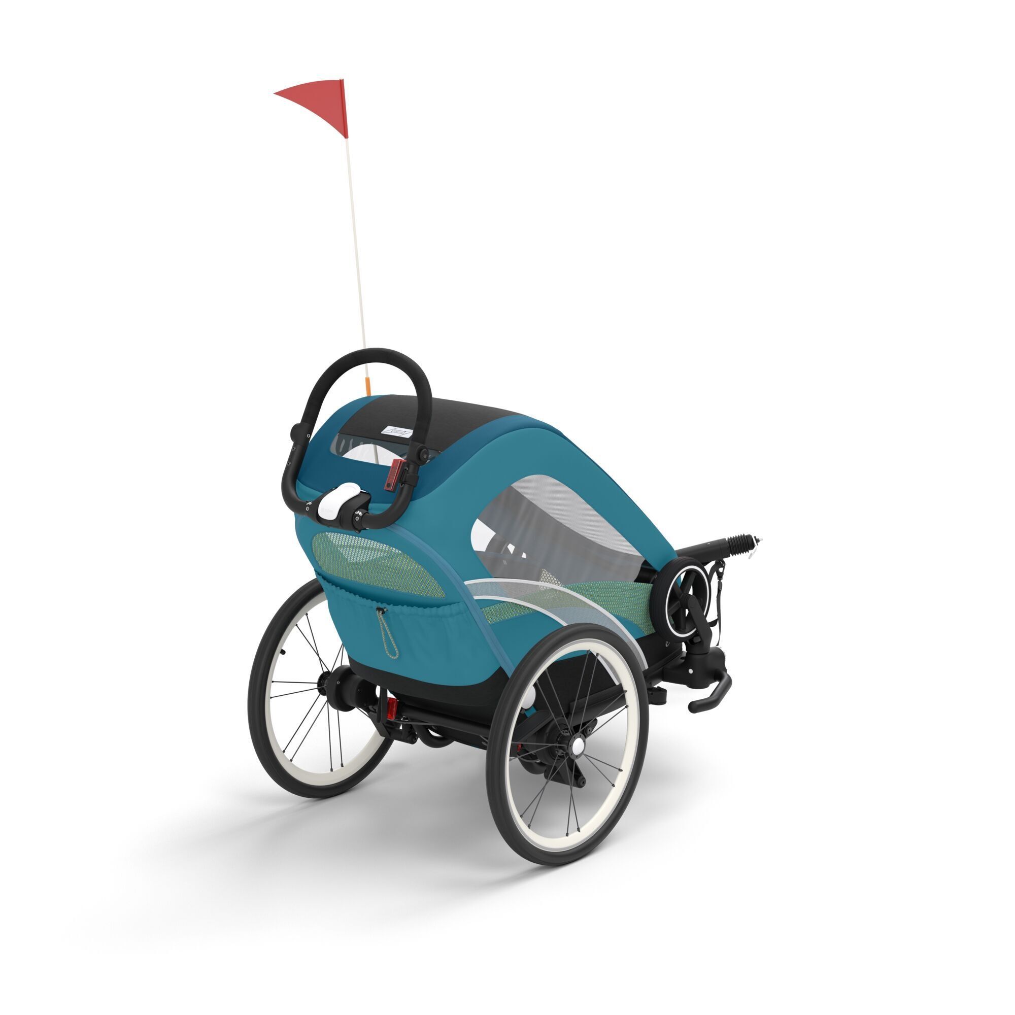 Cybex Zeno Bike Maliblue wózek przyczepka rowerowa pojedyncza