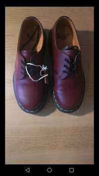 Półbuty Dr. Martens r 36 bordowe