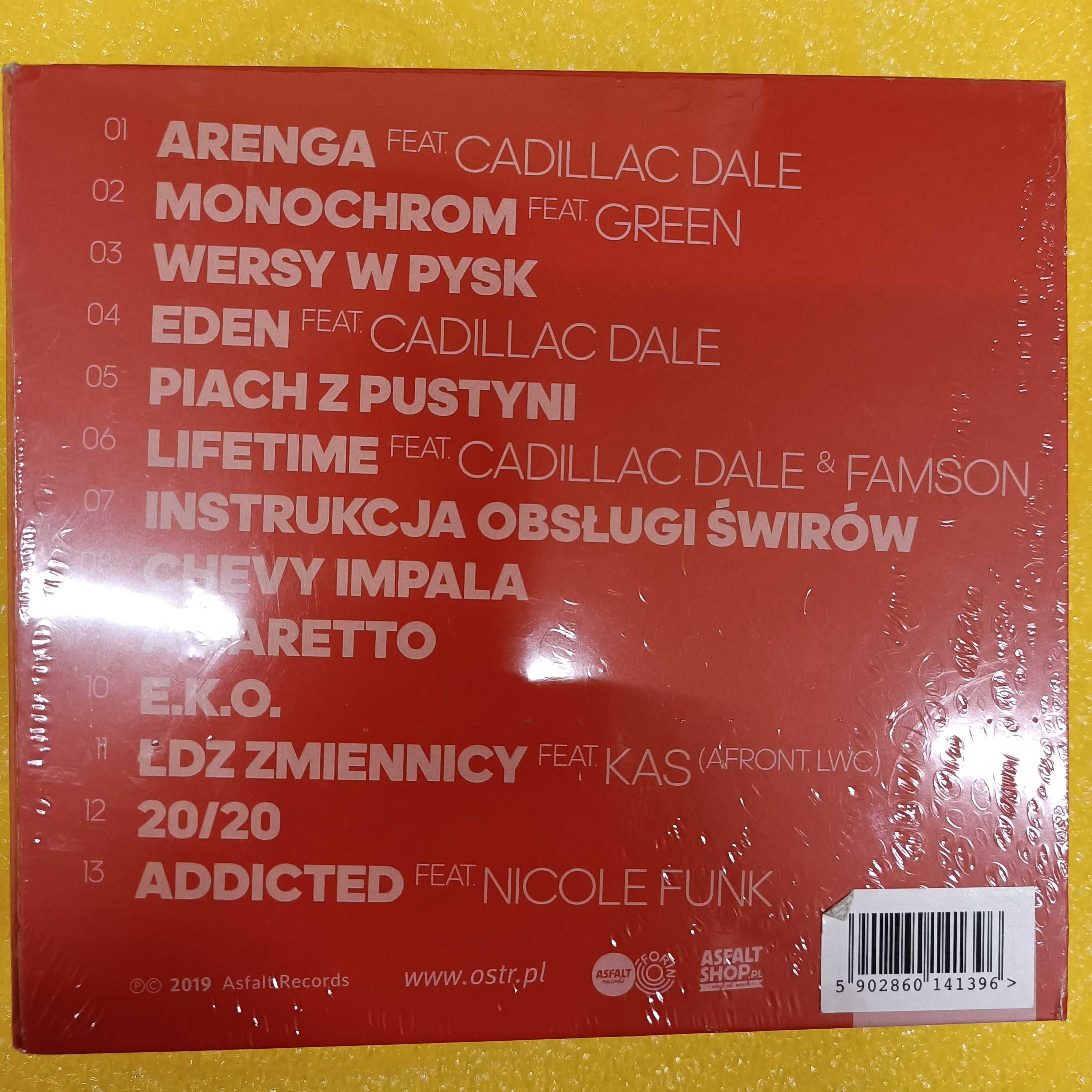 Płyta CD - O.S.T.R.-Instrukcja obsługi świrów (Folia)