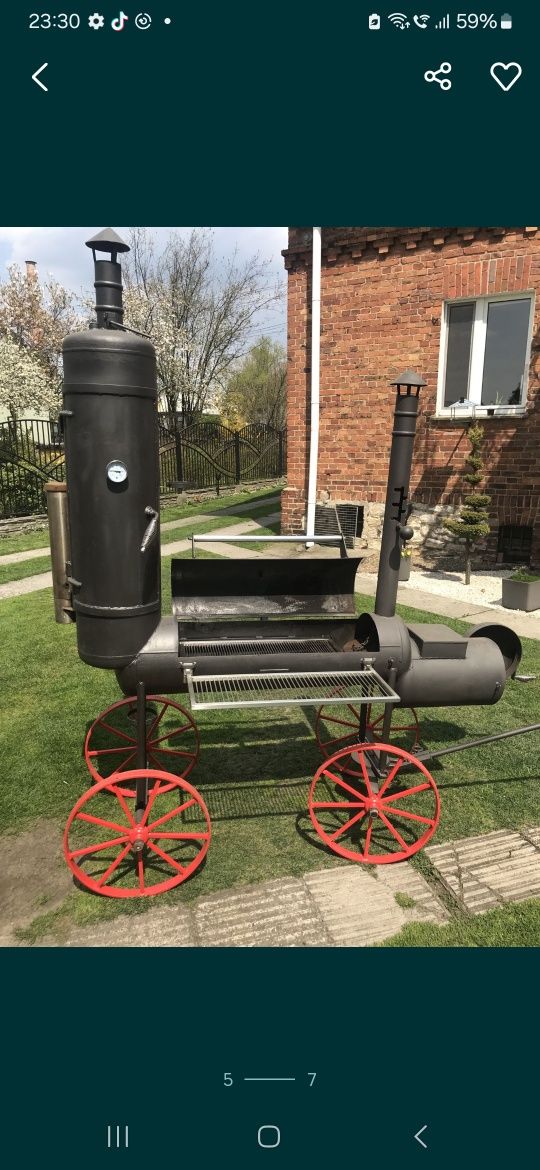 Grill ogrodowy ..