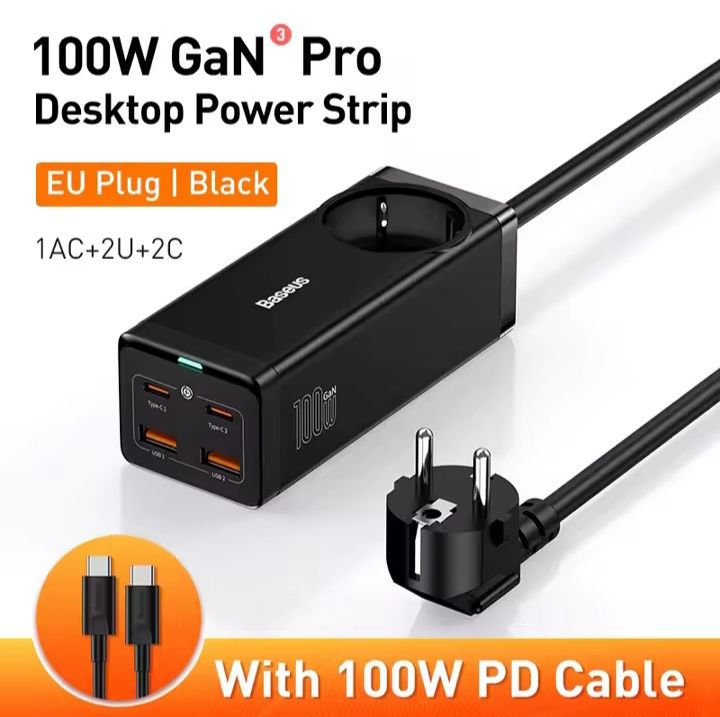 PowerBank 200 000 mAh та зарядний пристрій Baseus 100 w