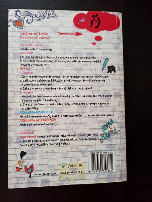 Szkoła, miłość i inne diety. Robin Brande