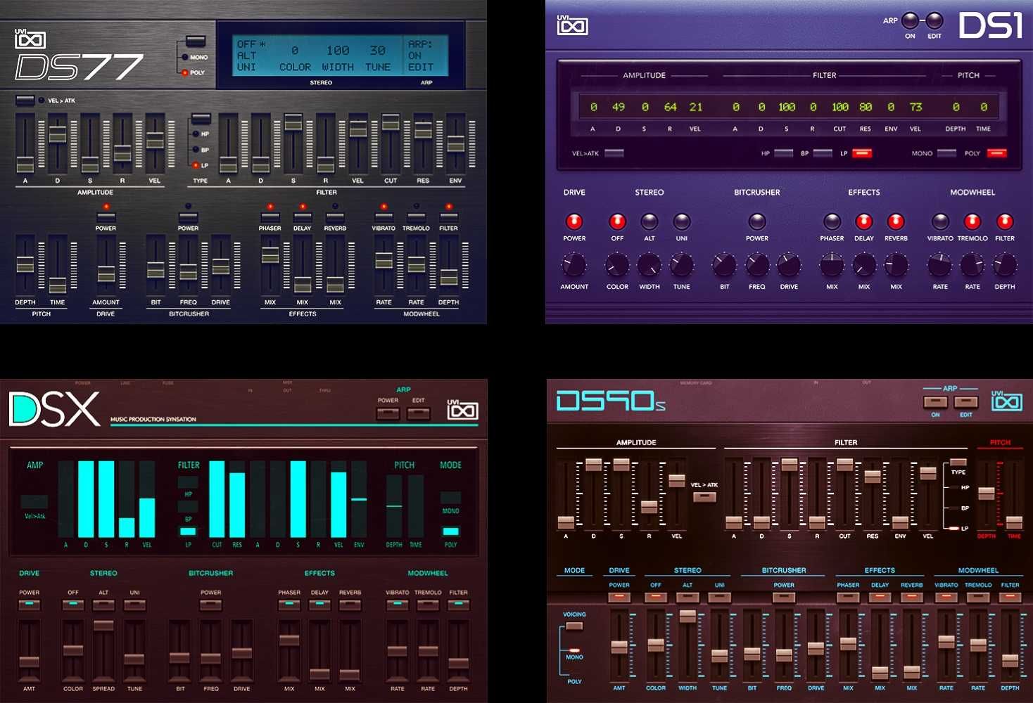 UVI Digital Synsations vol.1 - plugin wtyczka VST VST3 AAX
