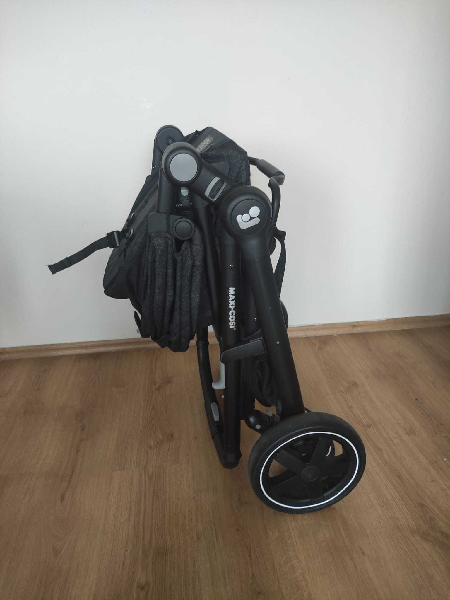 ULTRA LEKKI Wózek 2w1 Maxi Cosi Zelia plus materac STAN IDEALNY