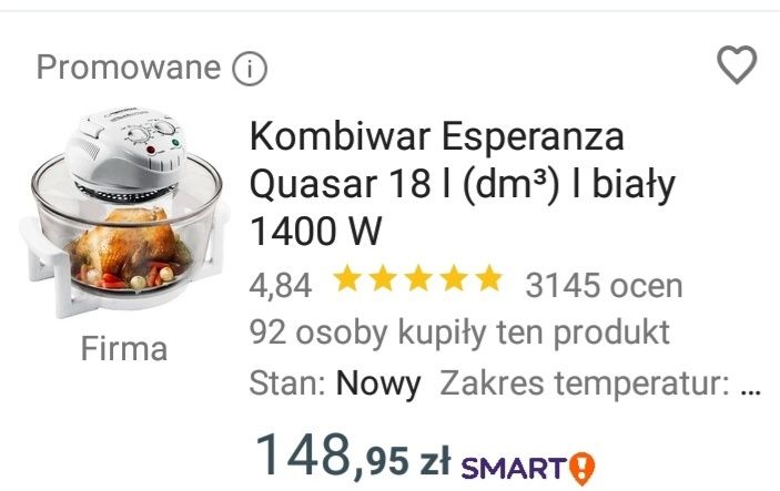 Kombiwar piekarnik