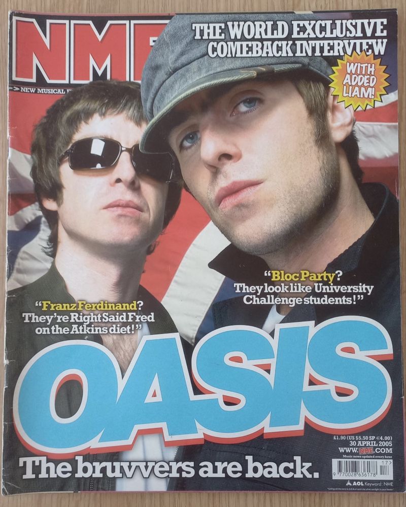 Ravista NME 90s Oasis