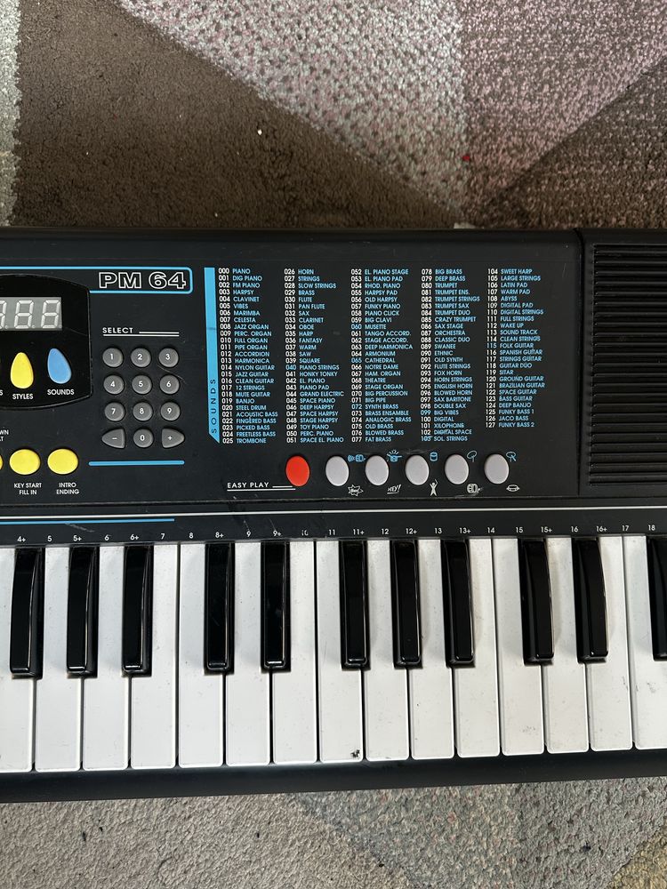 Keyboard bontempi pm64