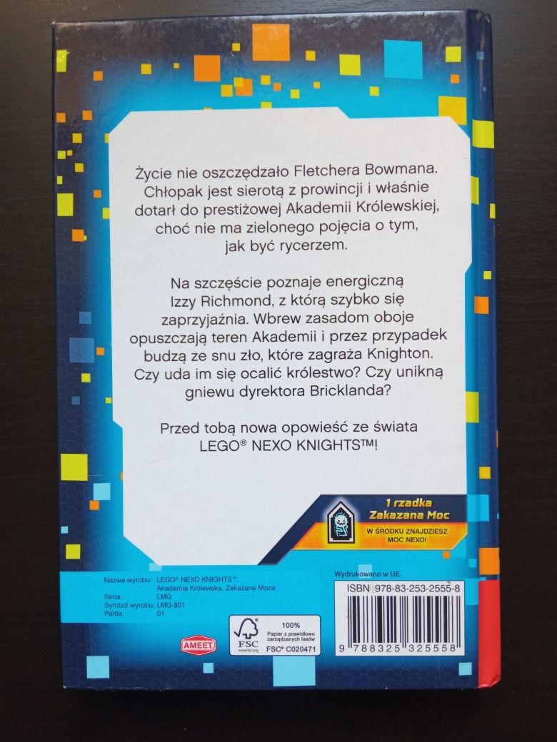 Książka Zakazane moce LEGO Nexo Knights