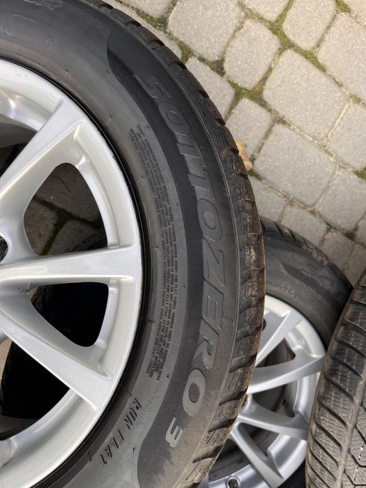 Koła zimowe BMW 16” 205/60/16 czujniki F30 PIRELLI 2022 opony run flat