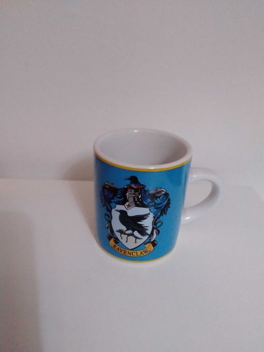 Pequena chávena café Harry Potter Ravenclaw.
