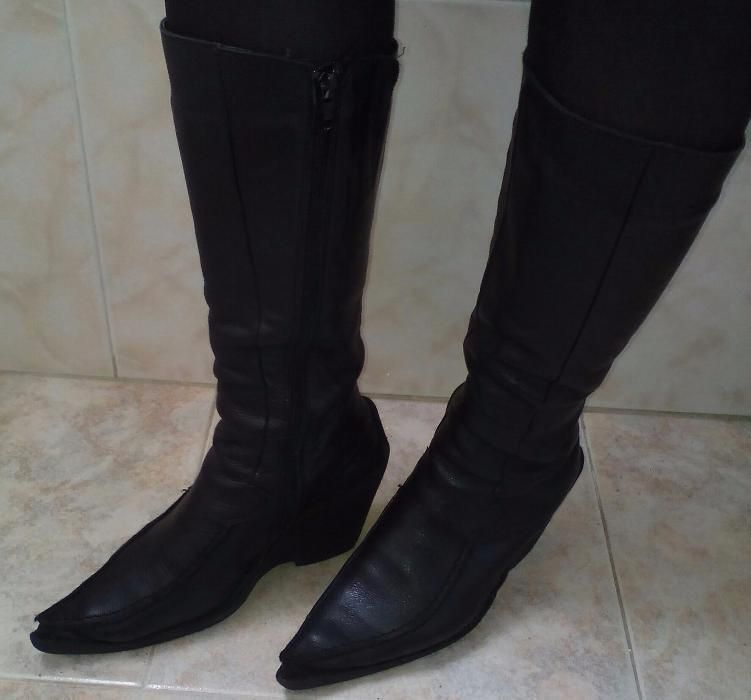 Botas em Pele nº 37