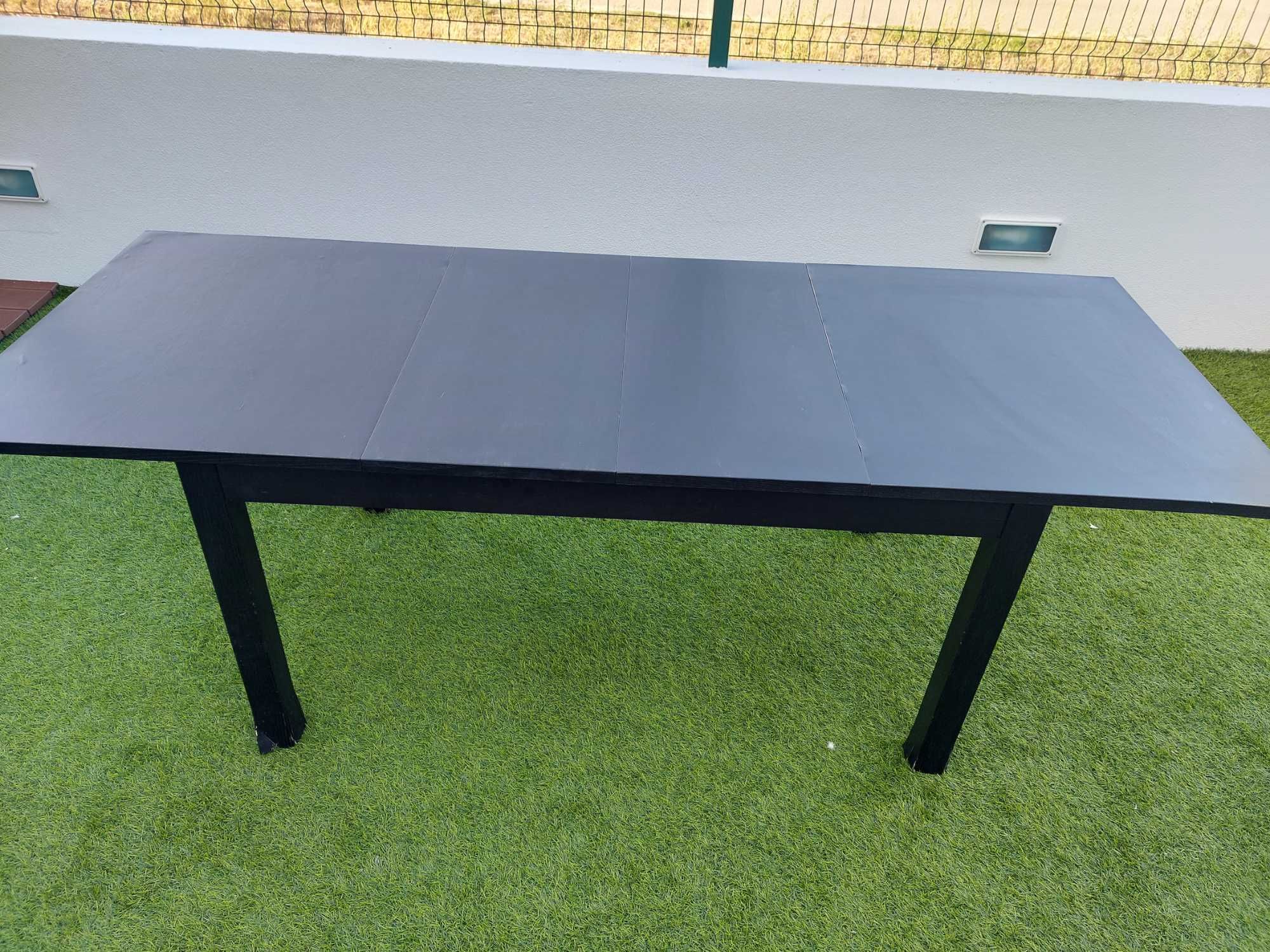 Mesa extensivel cor wengue