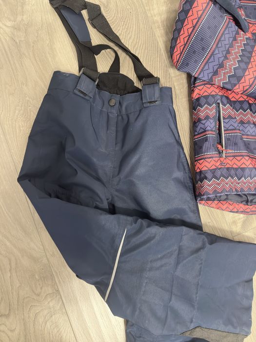 Зимовий термокостюм для дівчинки, лижний костюм для дівчинки