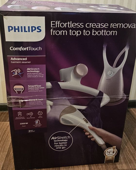 Вертикальна праска, відпарювач Philips