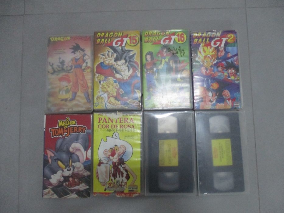 Vendo VHS animados