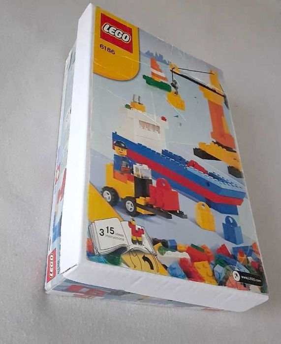 Конструктор б/у LEGO Построй гавань 6186, возраст 4+ оригинал 2008 год