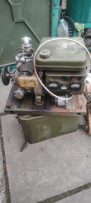 Генератор ГАБ-1 220В 1-2квт (рабочий) + запасной двигатель