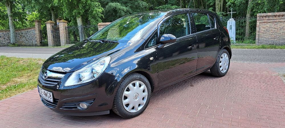 Opel Corsa 1.2 Benzyna Klima 5 Drzwi Czarna Perła Po Dużym Serwisie