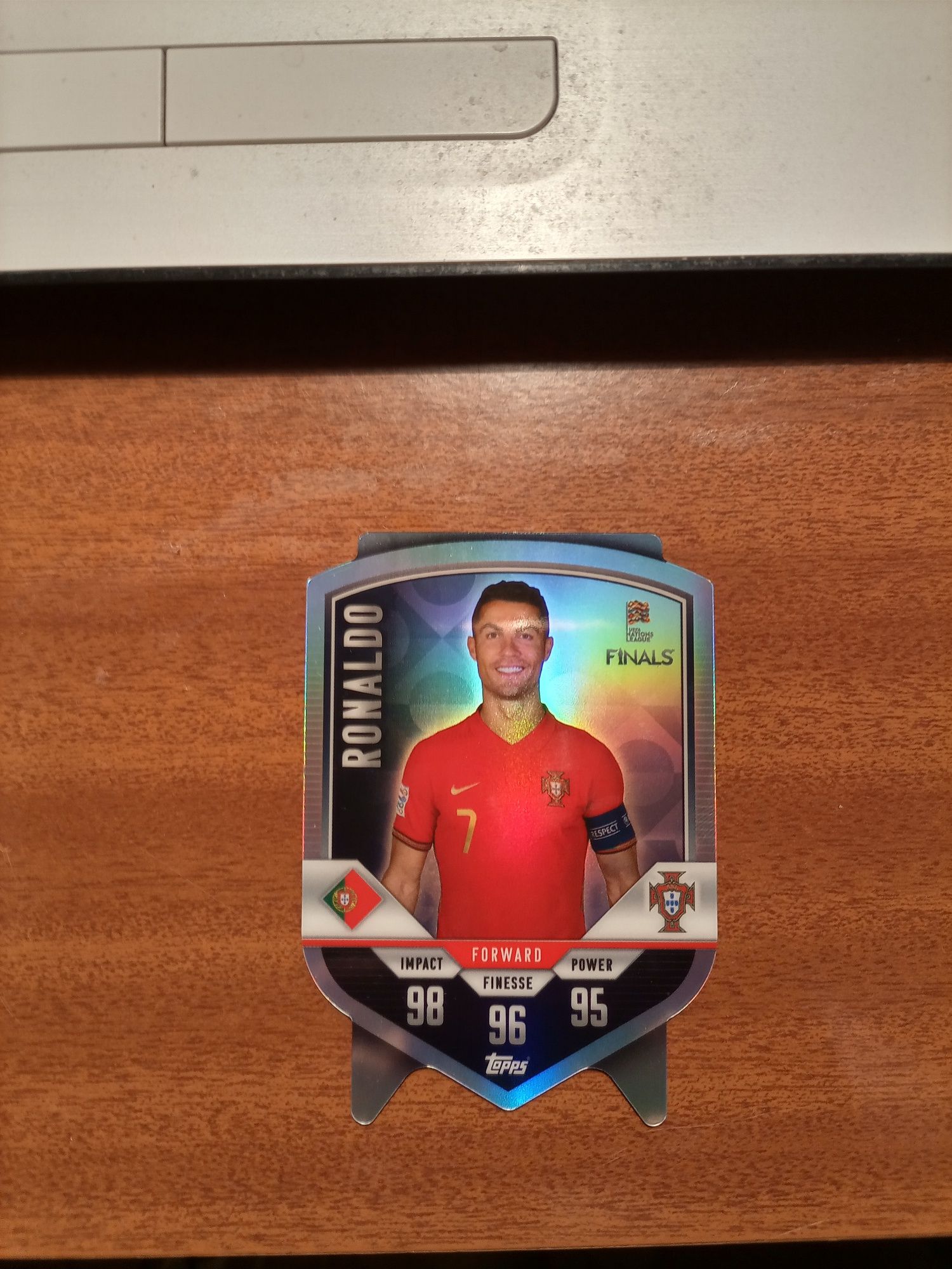 Cartas Topps Road to UEFA Nations League Finals 22/23. Match Attax 101