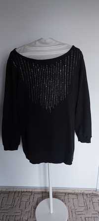 Sweter Bonprix ciemny popiel rozmiar 42