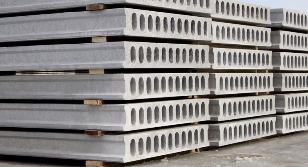 Плити перекриття панелі бетонні плиты 60-12 Фундаментні блоки