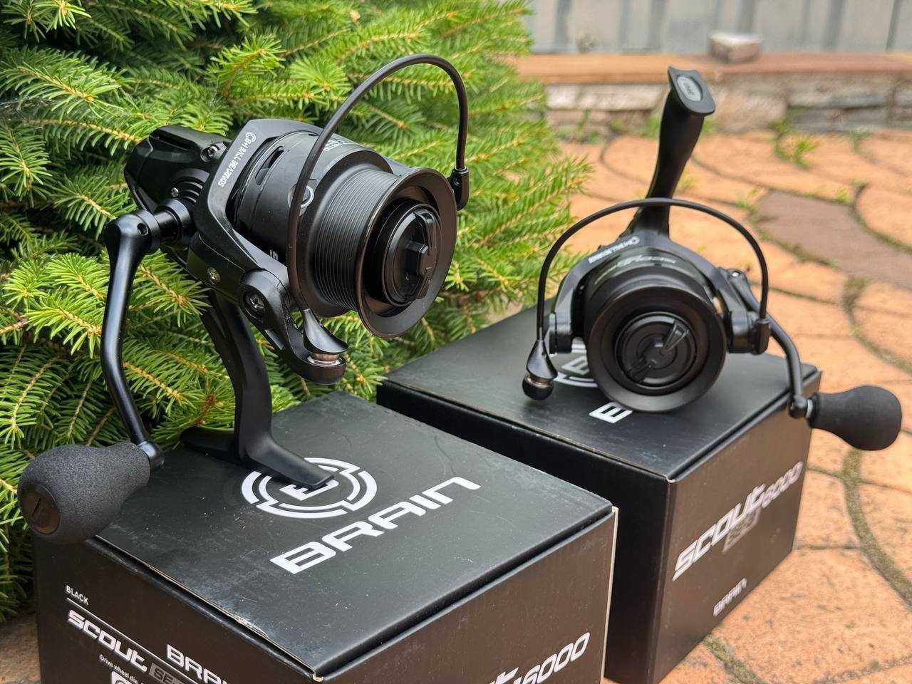 Фидерная Катушка Brain Scout SE‑B 4000-5000-6000S 8+1BB Black