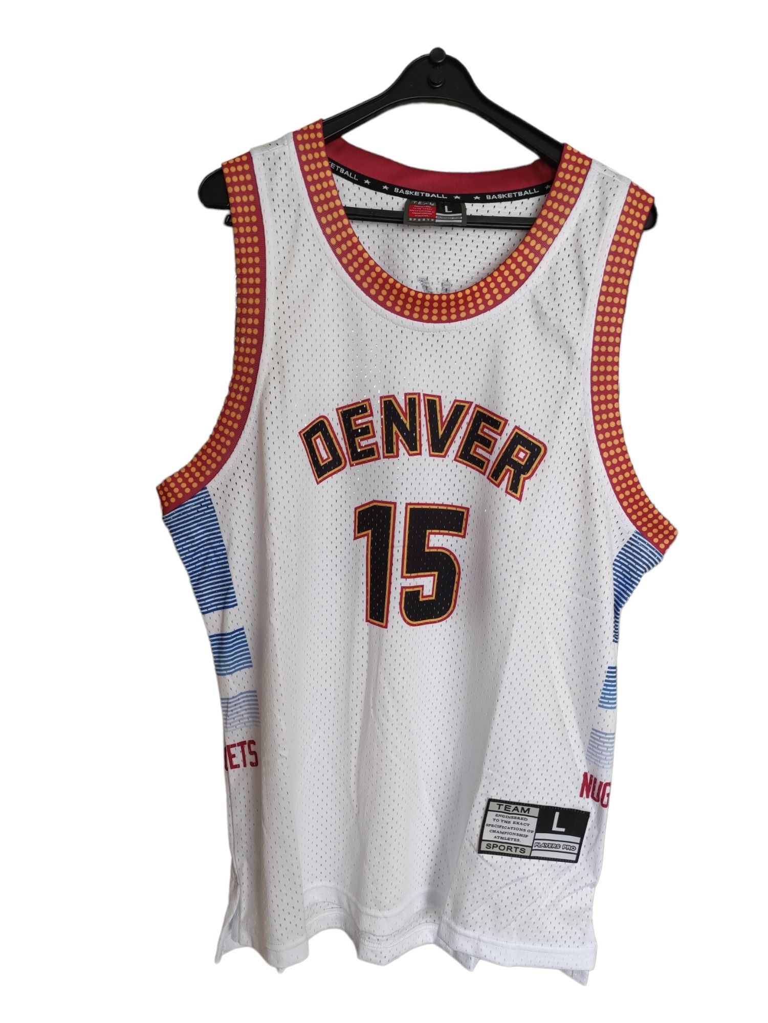 Koszulka NBA Denver Nuggets Nikola Jokić nr 15 r. L Jersey treningowa