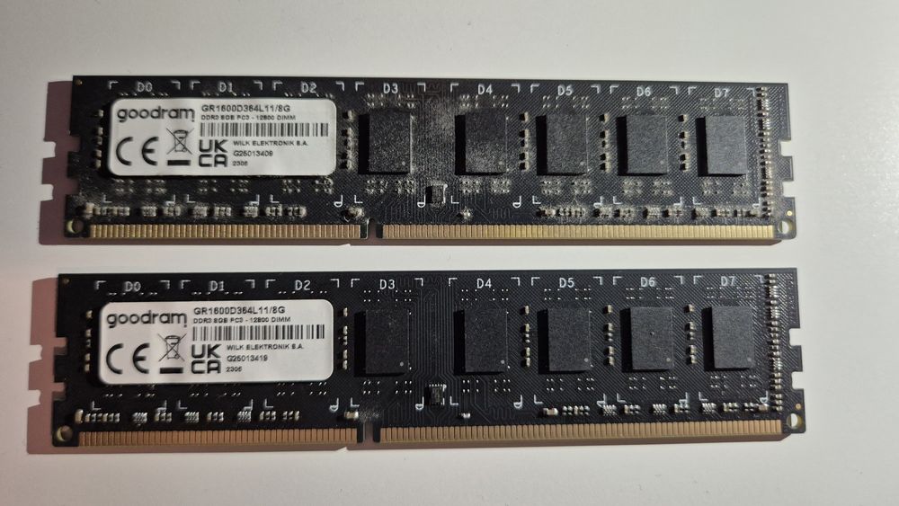 RAM Goodram 2x8Gb, 1600Mhz, CL11