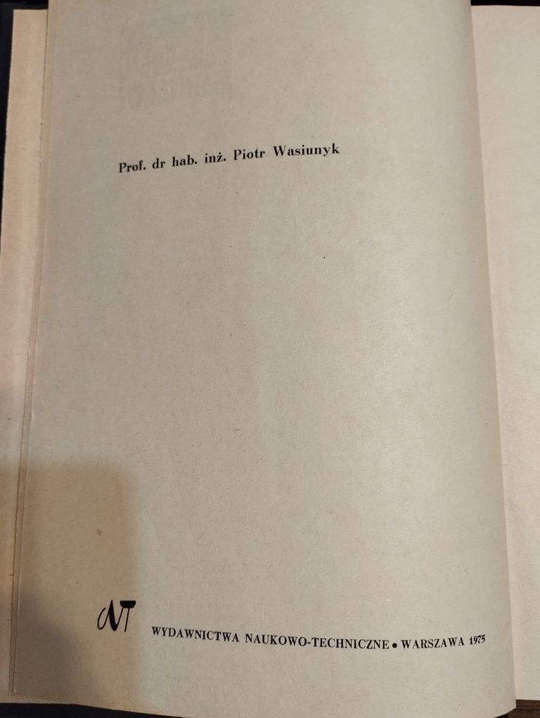 Książka kucie matrycowe Piotr wasiunyk 1975