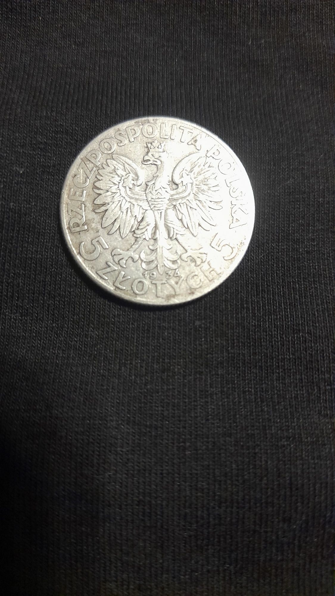 Zabytkowa moneta z 1934r