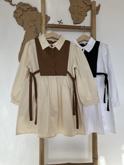 Сукня плаття сорочка бавовна корсет 98 104 110 116 122 128 134 140