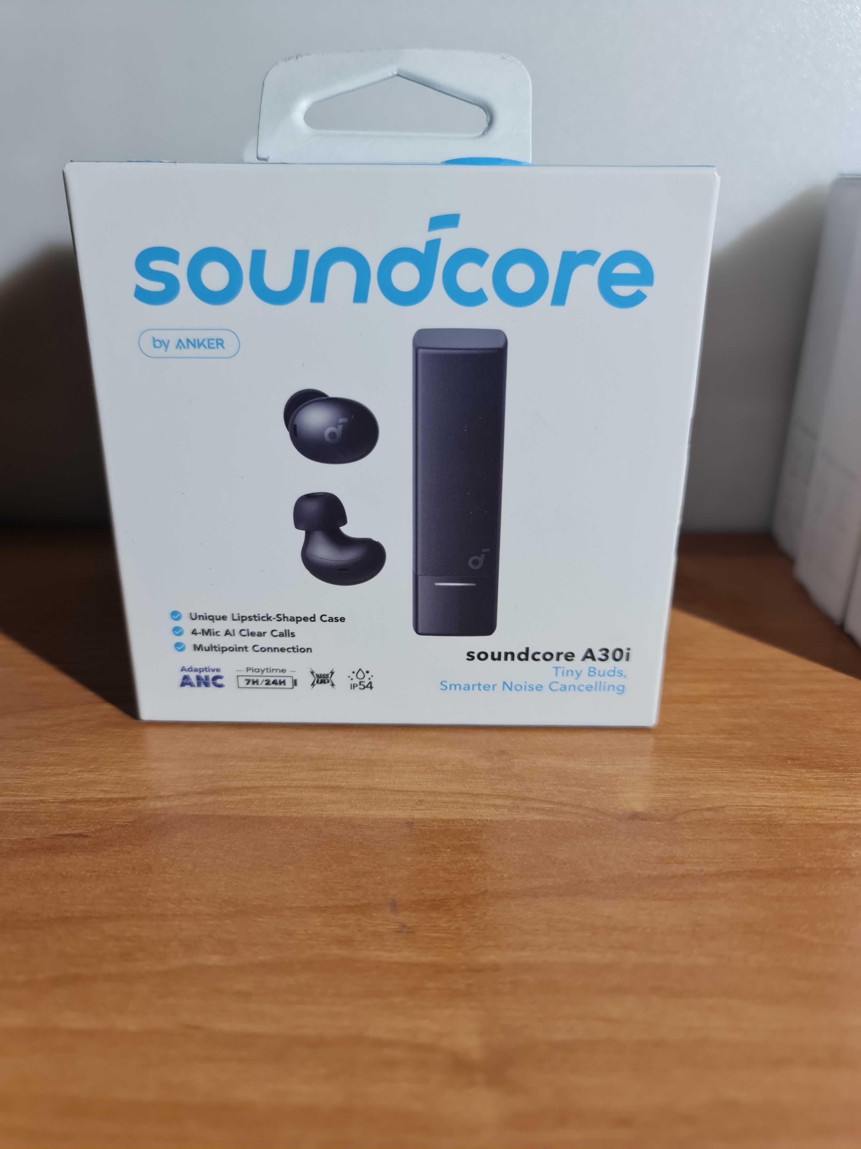 Słuchawki Soundcore A30i dokanałowe Nowe.