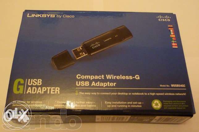 Wi-Fi Адаптер CISCO Linksys 802.11b/g WUSB54GC