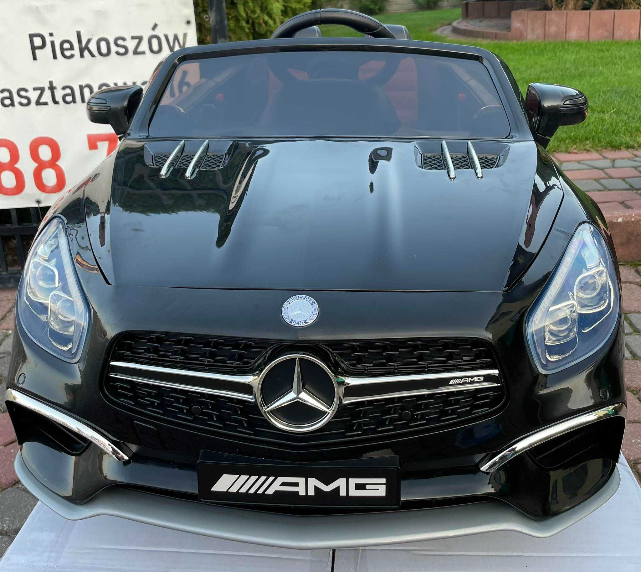 JAREX Samochód Auto na akumulator MERCEDES SL65 AMG USB,SKÓRA,EVA